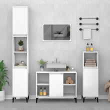 Berkfield Sink Cabinet White 80x33x60 cm Engineered Wood