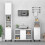 Berkfield Sink Cabinet White 80x33x60 cm Engineered Wood 1