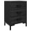 Berkfield Bedside Cabinets 2 pcs Black 40x30x55 cm Solid Wood Pine 3