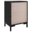 Berkfield Bedside Cabinets 2 pcs Black 40x30x55 cm Solid Wood Pine 7