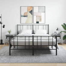 Berkfield Bedside Cabinets 2 pcs Concrete Grey 40x35x47.5 cm Engineered Wood