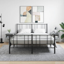 Berkfield Bedside Cabinets 2 pcs Concrete Grey 40x35x47.5 cm Engineered Wood