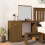 Berkfield Dressing Table Honey Brown 95x50x134 cm Solid Wood Pine 1