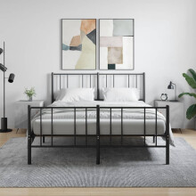Berkfield Bedside Cabinets 2 pcs Concrete Grey 40x40x50 cm Engineered Wood