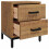 Berkfield Bedside Cabinets 2 pcs 36x30x45 cm Solid Wood Pine 3