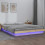 Berkfield LED Bed Frame without Mattress Small Double Solid Wood 1