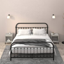 Berkfield Bedside Cabinets 2 pcs Concrete Grey 40x35x50 cm