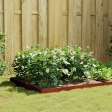 Berkfield Garden Raised Bed 100x100x18.5 cm Corten Steel