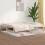 Berkfield Pull-out Day Bed without Mattress 2x(90x190) cm Solid Wood Pine 1