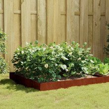 Berkfield Garden Raised Bed 100x100x26 cm Corten Steel