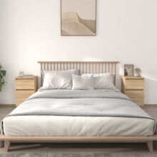 Berkfield Bedside Cabinets 2 pcs Sonoma Oak 40x35x70 cm