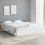 Berkfield Bed Frame without Mattress White Solid Wood 120x190 cm Small Double 1