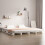Berkfield Pallet Bed without Mattress White Small Double Solid Wood 1