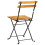 Berkfield Folding Bistro Chair 4 pcs Solid Acacia Wood 6