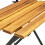 Berkfield Folding Bistro Chair 4 pcs Solid Acacia Wood 8