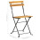 Berkfield Folding Bistro Chair 4 pcs Solid Acacia Wood 10
