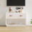 Berkfield TV Cabinet White 90x40x60 cm Solid Wood Pine 1
