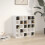 Berkfield Wine Cabinet White 56x25x56 cm Solid Wood Pine 1
