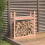 Berkfield Firewood Rack 110x35x108.5 cm Solid Wood Douglas 1