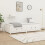 Berkfield Day Bed without Mattress White 90x200 cm Solid Wood Pine 1