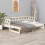 Berkfield Pull-out Day Bed without Mattress Solid Wood Pine 2x(80x200) cm 1