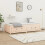 Berkfield Day Bed without Mattress 75x190 cm Small Single Small Single Solid Wood Pine 1