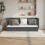 Berkfield Day Bed without Mattress Grey 75x190 cm Small Single Solid Wood Pine 1