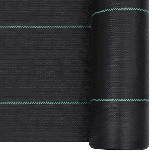 Berkfield Weed & Root Control Mat Black 1x50 m PP 1