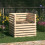 Berkfield Composter 80x80x78 cm Solid Wood Pine 1