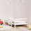 Berkfield Bed Frame without Mattress White 90x200 cm Solid Wood Pine 1
