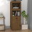 Berkfield Highboard Honey Brown 34x40x108,5 cm Solid Wood Pine 1