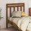 Berkfield Bed Headboard Honey Brown 95x4x100 cm Solid Wood Pine 1