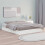 Berkfield Bed Frame without Mattress White 160x200 cm Solid Wood 1