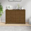 Berkfield Side Cabinet Honey Brown 100x40x72 cm Solid Wood Pine 1