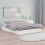 Berkfield Bed Frame without Mattress White 120x200 cm Solid Wood 1