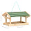 Berkfield Bird Feeder Solid Wood 35x29.5x21 cm 6