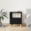 Berkfield Bedside Cabinet Black 40x35x50 cm 1