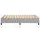 Berkfield Box Spring Bed Frame Light Grey Double Fabric (UK/IE/FI/NO only) 6