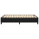 Berkfield Box Spring Bed Frame Black Double Fabric (UK/IE/FI/NO only) 6