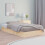 Berkfield Bed Frame without Mattress 75x190 cm Small Single Small Single Solid Wood 1