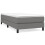 Berkfield Box Spring Bed Frame Dark Grey Single Fabric (UK/IE/FI/NO only) 2