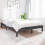 Berkfield Bed Frame without Mattress Grey Solid Wood Pine King Size 1
