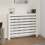 Berkfield Radiator Cover White 108.5x19x84 cm Solid Wood Pine 1