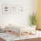 Berkfield Bed Frame without Mattress 75x190 cm Small Single Small Single Solid Wood 1