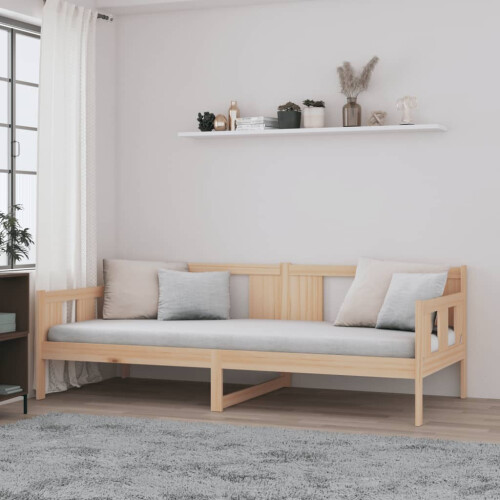 Berkfield Day Bed without Mattress Solid Wood Pine 80x200 cm