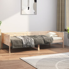 Berkfield Day Bed without Mattress Solid Wood Pine 80x200 cm