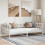 Berkfield Day Bed without Mattress White Solid Wood Pine 90x190 cm Single 1
