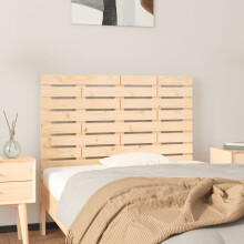 Berkfield Wall Headboard 81x3x63 cm Solid Wood Pine