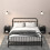 Berkfield Bedside Cabinets 2 pcs Black 40x35x50 cm 1
