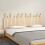 Berkfield Wall Headboard 204x3x80 cm Solid Wood Pine 1